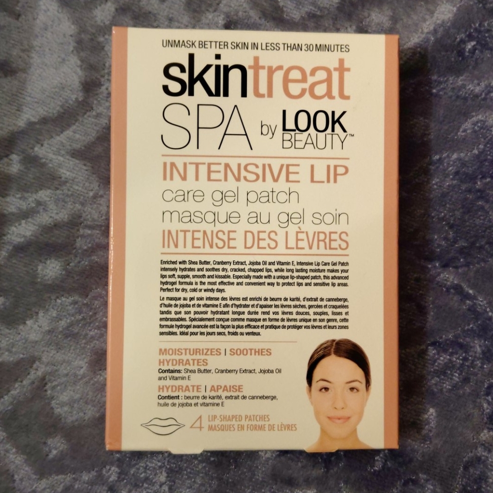 skintreat SPA Intensive Lip care gel patch 4pc box